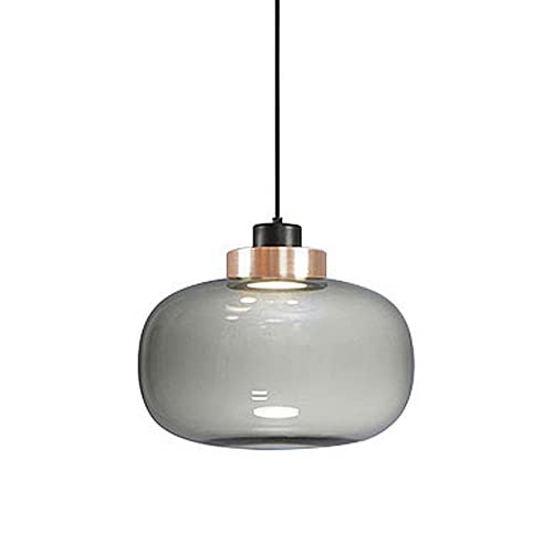 Moderne Glaspendelleuchte Single Head Pendelleuchten Nacht Wohnzimmer Schlafzimmer Korridor Treppe Küche Bar Decke Hängeleuchten Beleuchtung Cover