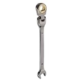 Remarque - Chaque taille de clé est clairement marquée pour assurer que la clé s'engage correctement avec la fixation lors de l'utilisation de la clé combinée à crémaillère.