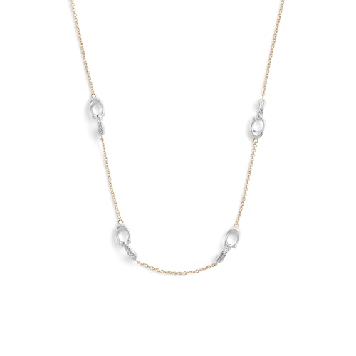 COACH Women's Signature Pavé C Strand Necklace2