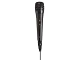 Velleman MIC11B micrófono Karaoke micrófono con Cable Negro - Micrófono (Karaoke micrófono, -57 dB, 80-12000 Hz, unidireccional, Dinámico, con Cable)
