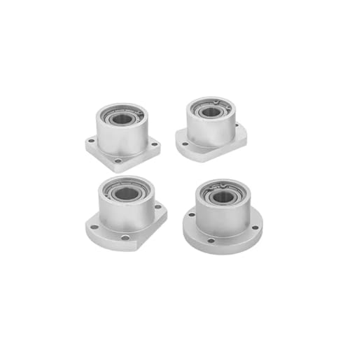 Roulement avec boîtier à double bride blindée 6208zz bague de retenue - 6