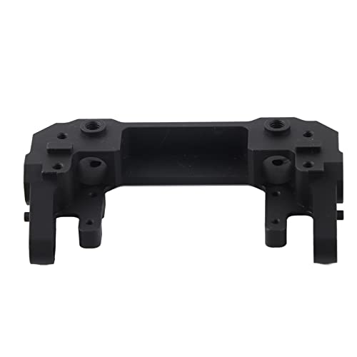 Soporte de servo Axial SCX6 contra roturas de chasis en coche RC 1/6 de aluminio negro