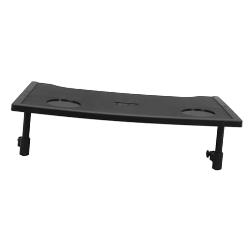 Healeved Universal Wheelchair Adaptor Metal Tray Attached to Chair Eating Table for Wheelchair Stroller Tray Table Cup