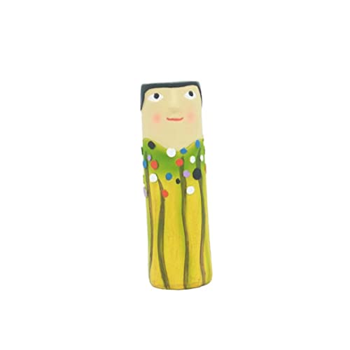 Creative Face Resin Bud Vases, Family Painting Small Vases For Flowers Human Face Vase Handmade Boho Vases For Decor #TOP12
