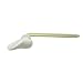 American Standard 047148-0200A Left Hand Plastic Trip Lever, White