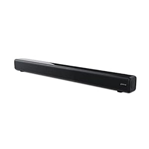 groov e Soundbar 50 – All-in-one Sound Bar with Bluetooth, Optical, USB, Coaxial & AUX Playback – Speaker with 50W Power & Super Bass – Button & Remote Control – Wall Mount Kit Included – Black