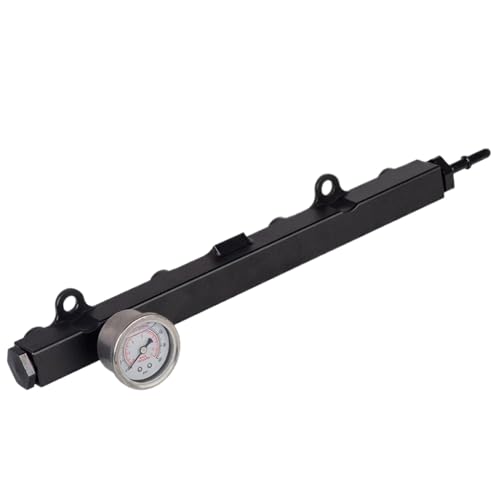 Rail d'huile en alliage de haute qualité avec manomètre 160 psi pour voiture