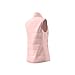 adidas Women's Essentials 3-Stripes Light Down Vest, Sandy Pink, XX-Large
