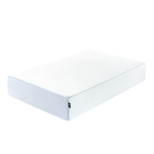 Zinus 12 Inch Green Tea Cooling Memory Foam Mattress [New Version], Twin, Fiberglass Free, Medium Firmness, Cooling Gel Foam, Certified Safe Foams & Fabric, Mattress in A Box