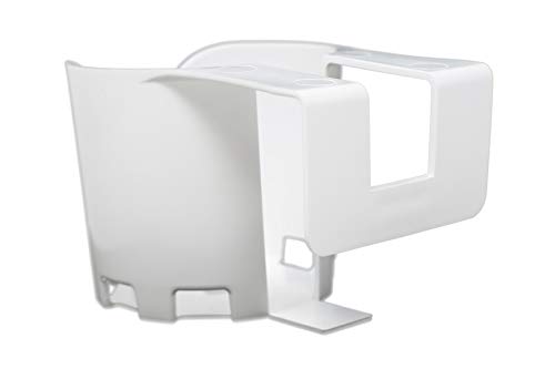 BeraTek Industries Storage Theory | Poolside Cup Holder | Designed for Above Ground Pools | Only Fits 2 inch or Less Round Top Bar | White Color | 4 Pack - Thumbnail 2