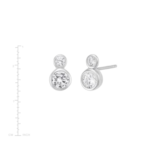 Silpada 'Marvel Me' Cubic Zirconia Stud Earrings In Sterling Silver #TOP3