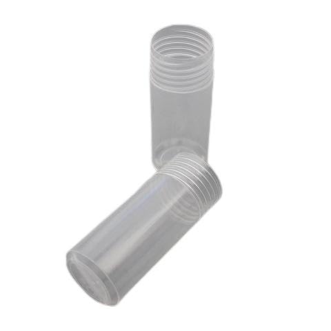 WestonBoxes A3 Clear Plastic Poster Tube, 50/50 Screw Split, 320mm โ image 1