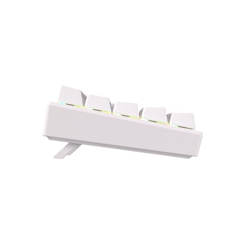 NEWSKILL Pyros V2 Teclado Gaming 60% RGB inalámbrico/Bluetooth/Cable Outemu Red Hotswap - Color Blanco - Tastiera gaming - Immagine 8