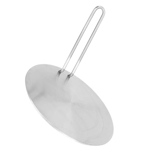 STOBAZA 1set Induction Heat Diffuser Adapter Plate Cooking Radiator Handle for Electric and Gas Stoves Compact and Easy to Clean Kitchen Accessory