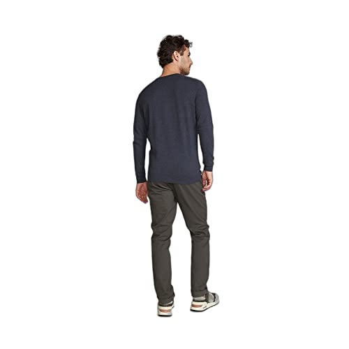 Blusão manga longa, Masculino, Hering, mescla escuro, P