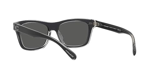 Image of Coach mens Hc8371u Universal Fit Square Sunglasses