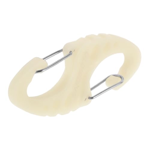 KOMBIUDA Metal Diving Hook Clip Night Glow Feature Double Sided Bolt Snap Heavy Duty for Divers