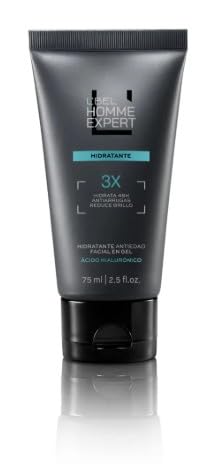 L'Bel Homme Experte Anti-aging gel facial moisturizer for men with hyaluronic acid and niacinamide 75 ml / 2.5 fl.oz.