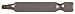 9184 2 in. No.2 Square Drill Bit