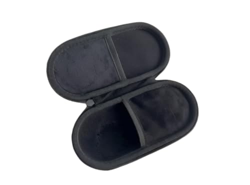 メンズジュエリー収納ケース 2層式 携帯用アクセサリー・サングラスボックス 硬質EVA ケース