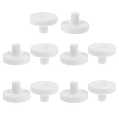 NUOBESTY 10piezas Fragmento De Coral Base Cerámica para Acuario Soporte De Esquina para Fragmentos De Coral para Cultivo De Arrecifes