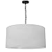 Dainolite BXN-L-BK-790, 1 Light White Pendant