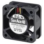 SANYO Denki 109P0412H602 DC Fan 40x20mm 12VDC 1.32W, 8CFM 33dB, 2 Wire