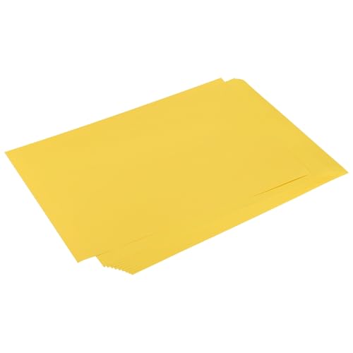 Papier cartonné jaune doré Quarkzman 250g : ne gondole plus pour vos invitations