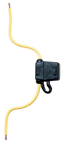 Bussmann HHG Heavy Duty In-Line ATC Fuse Holder with Cover - 32V/30A - #12 Wire Leads, 1 Pack