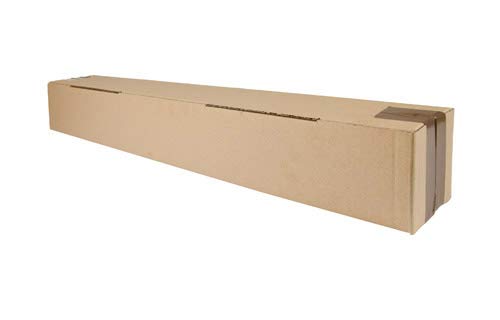 Caja para embalar tubo medidas 700x95x95 mm espesor carton 3 mm (5 Unidades)