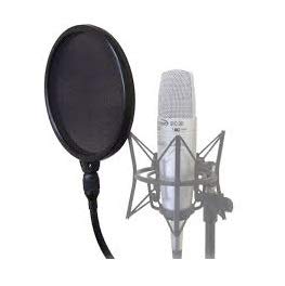 Pop Filter para Microfone Gravação Estúdio