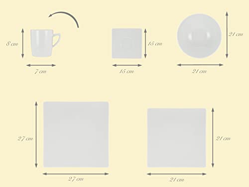 Foto von CreaTable 17092, Serie New Elegance, Geschirrset Kombiservice 30 teilig