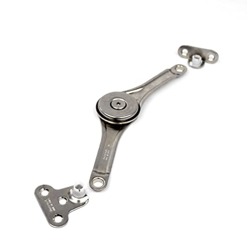 Braccetto a leva Klok in ferro per ante a ribalta vasistas in legno Ferrari