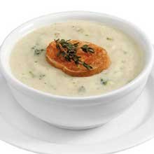 Campbells Frozen Condensed Cream of Broccoli Soup - 4 lb. tray, 3 per case