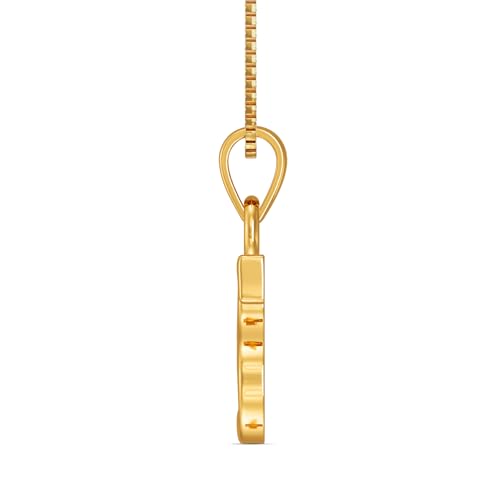 Image of Joyalukkas 22K 916 Purity Gold Alphabet S Pendant for Women