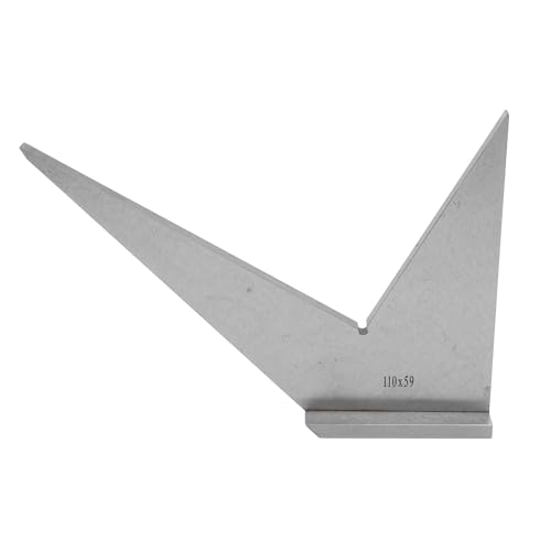 Équerre à Onglet Multi-angles 30 45 90 120 Degrés Équerre D'ingénieur Équerre à Onglet D'angle en Acier au Carbone avec Base Normes Industrielles Construction Haut de Gamme