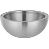 Dip Chiller Bowl, Stainless Steel Salad Bowl with Water Injection Holes Large Insulated Serving Bowl Set For Beverages, Party, Bar, Salsa, Salad, Food