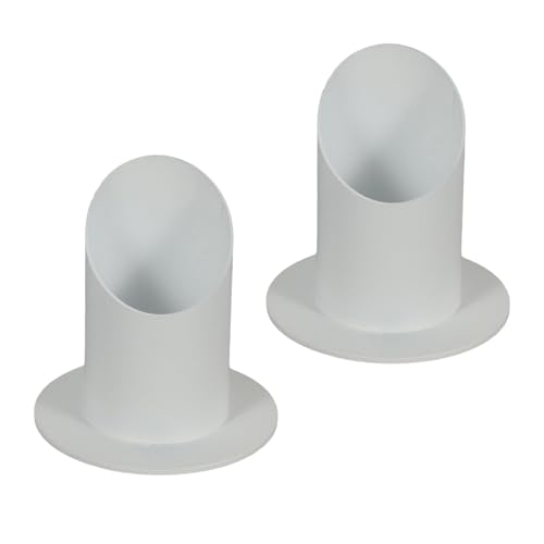 Portacandelabros - Dos Portacandelas para Candelabros | Decoración De Metal para Escritorio Y Centro De Mesa para Comedor Fiestas Eventos Y Celebraciones