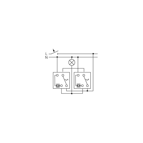 Interrupteur inverseur Busch-Jaeger 2000/6uj de commande pour installation electrique - 5