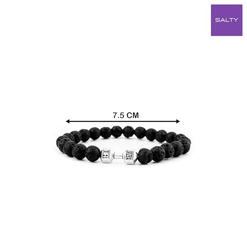 Image of Salty Alpha Anti Tarnish Bracelet for Men | Hand Bands for Boys | Wrist Bracelets for Man | Fashion Jewellery Accessories | Stylish Minimal Jewelry | Gift for Marriage, Birthday, Anniversary