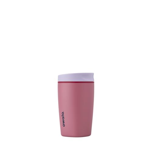 Comparison: Best Non Toxic Coffee Travel Mug 7 Owala SmoothSip Slider Insulated Stainless Steel Coffee Tumbler, Reusable Iced Coffee Cup, Hot Coffee Travel Mug, BPA Free 12 oz, Purple/Pink (Crochet Queen)