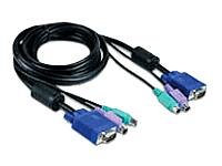 D-Link DKVM-CB 6 Ft KVM Cable, Male to Male Connectors