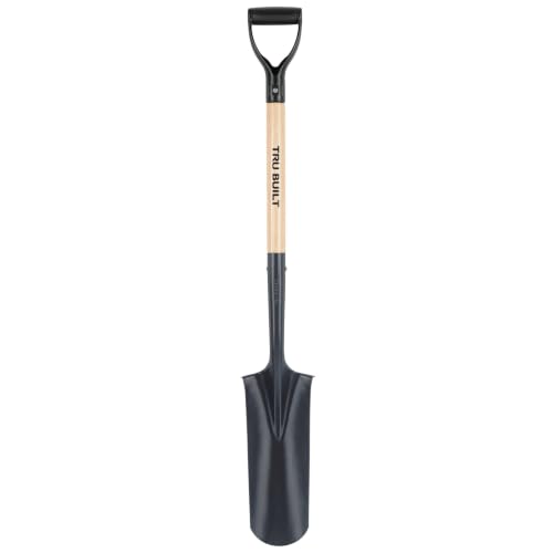 Pala Truper para drenaje 16" con mango de madera 30" miniatura 1