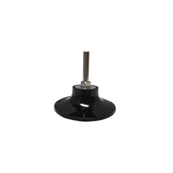 Benchmark Abrasives 3 Inch Sanding Discs Pad Holder Quick Change Mandrel with 1/4 Inch Shank Die Grinder & Drill Sanding Attachment for Deburring Polishing Twist Lock Adapter Sanding Tool - 1 Piece
