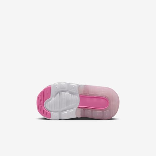 Nike Air Max 270 Baby/Toddler Shoes (IB4437-663, Pink Foam/Summit White/Platinum Violet)2