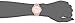 Anne Klein Women's Resin Bracelet Watch, Light Pink/Rose