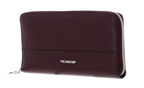 Picard Superstar 1 Zip Around Wallet Chianti : portefeuille zippé en cuir élégant pour le quotidien