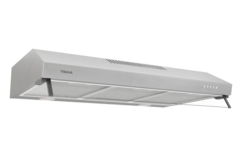 تيكا شفاط كلاسيك 90 سم بـ 3 سرعات وزر تحكم بالضغط و2 مصباح LED من الستانلس ستيل CX 92120 KOS