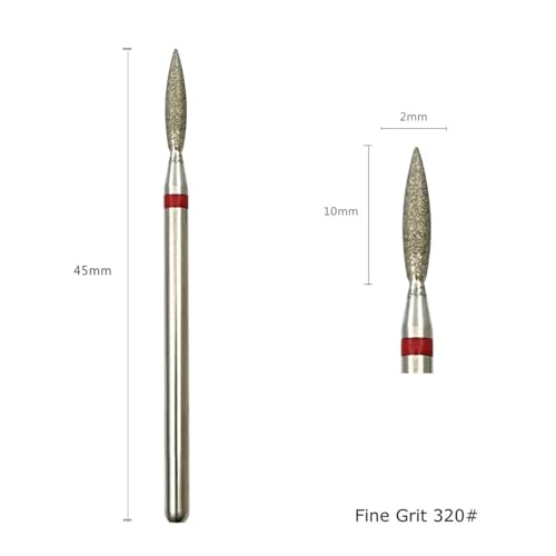 Fraise électrique pour manucure et soin des cuticules en diamant