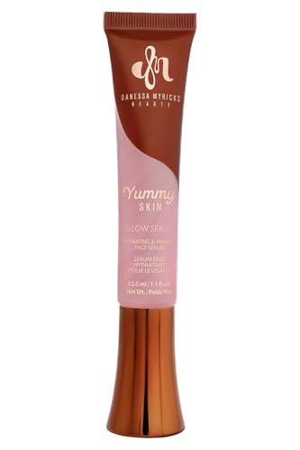 Danessa Myricks Beauty Yummy Skin Glow Serum Fresh Pressed Radiant Priming Serum with Niacinamide Vitamin C & Hyaluronic Acid 1.1 Fl Oz